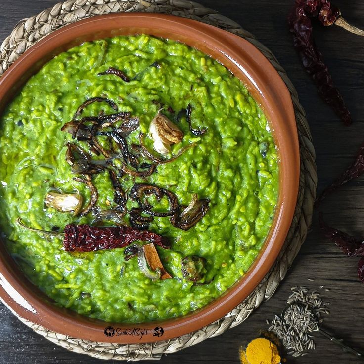 Palak Khichadi